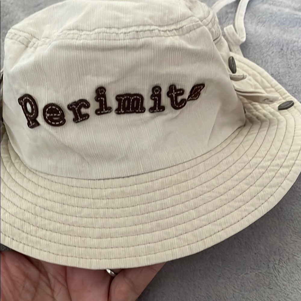 Perimitz Beige Bucket Hat